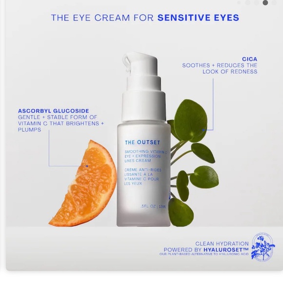NIB THE OUTSET EXPRESSION LINES EYE CREAM Smoothing Vitamin C Eye Sephora $42 - Picture 3 of 3